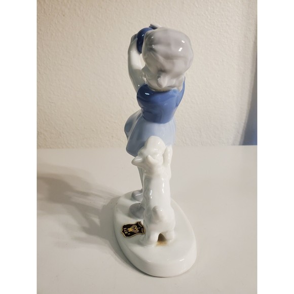 Vintage Gerold Bavaria West Germany Porcelain Figurine Original Sticker As Is - Picture 6 of 10